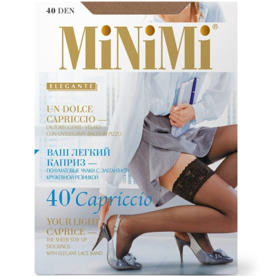 Чулки MiNiMi CAPRICCIO 40 Caramello M/L