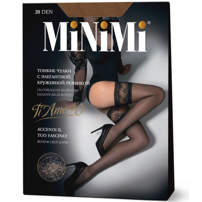 Чулки Minimi TI AMO 20 Daino S/M