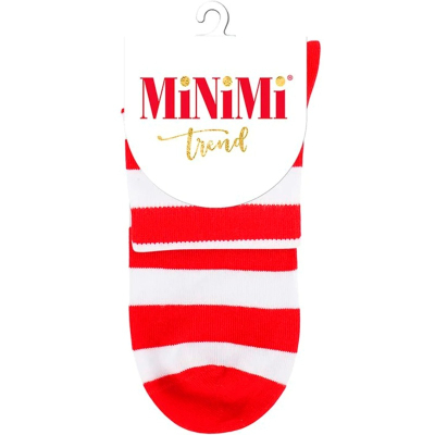 Носки женские Minimi TREND 4202 полоски Rosso 39/41