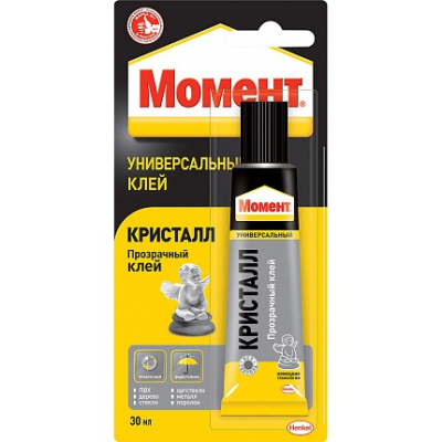 Клей Момент Кристалл Универсальный шоу-бокс 30мл 