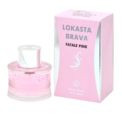 Туалетная вода женская LOKASTA BRAVA FATALE PINK 95мл