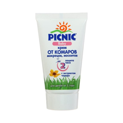 Крем от комаров PICNIC Baby репелентный 40 мл 