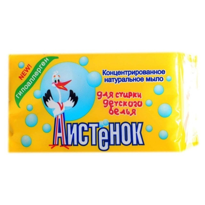 Мыло хозяйственное детское  Аист Аистенок 200гр 