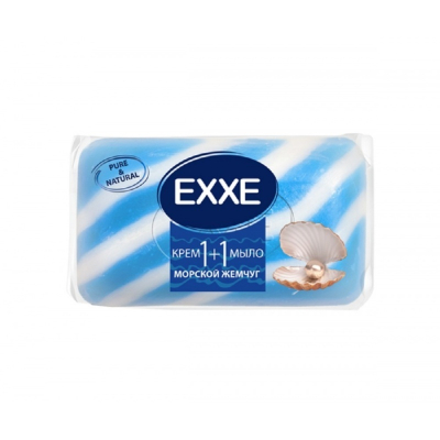 Мыло туалетное EXXE 1+1 Морской жемчуг 90гр  