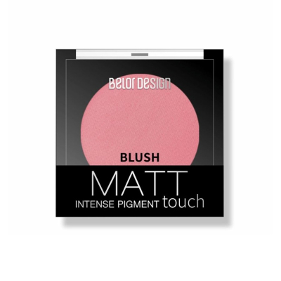 Румяна Belor Design Matt Touch тон 202 Пионовый 3,6 г