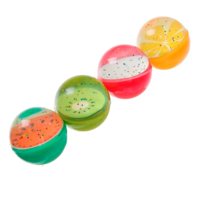 Игрушка Мяч каучук Фрукты 3,2 см  3909278
