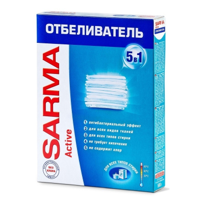 Отбеливатель SARMA Актив 500гр 