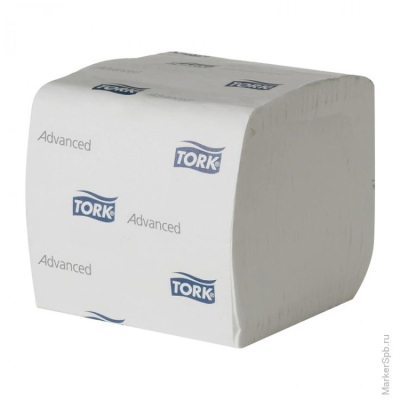 Туалетная бумага Tork Premium листовая 2сл 252л 