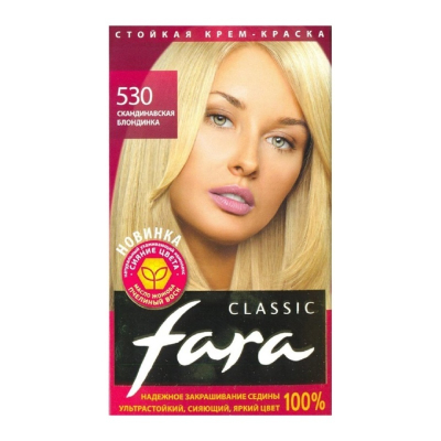 Краска fara  скандинавский блондин 530