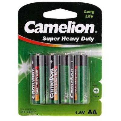 Батарейки Camelion R06 BL-4 блистер 4шт 