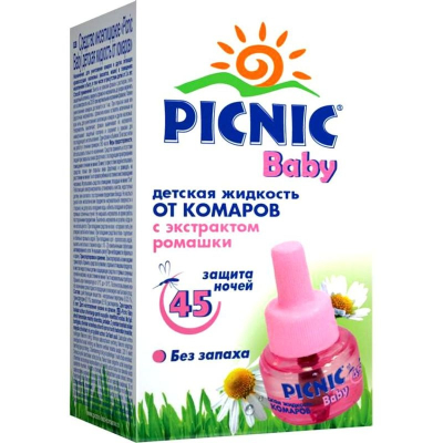 Жидкость от комаров Picnic Baby  45 ночей  