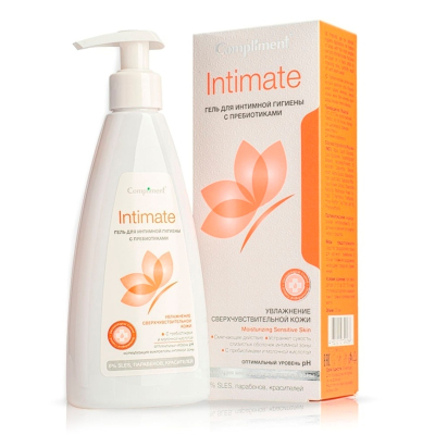 Средство для интимной гигиены Compliment Intimate Girls для девочек мягкое 200мл