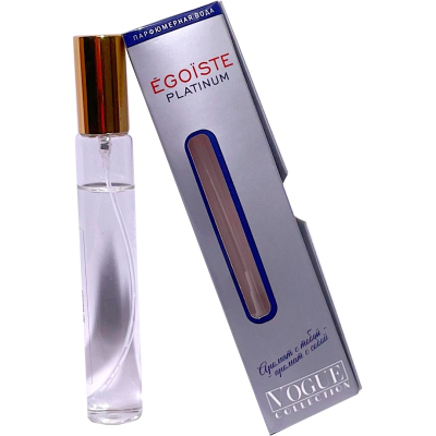Туалетная вода мужская Egoiste Platinum man ручка VC стекло,30мл