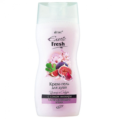 Гель для душа BIELITA Exotic Fresh Инжир и сакура 500мл
