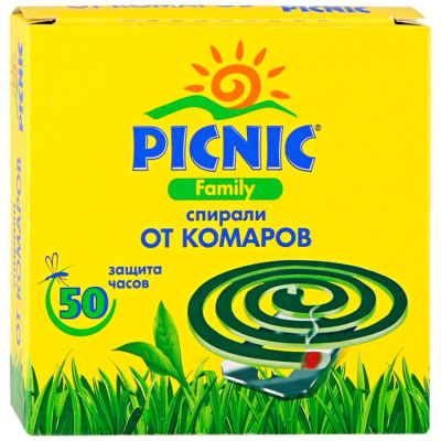 Спирали от комаров Picnic 10 шт 
