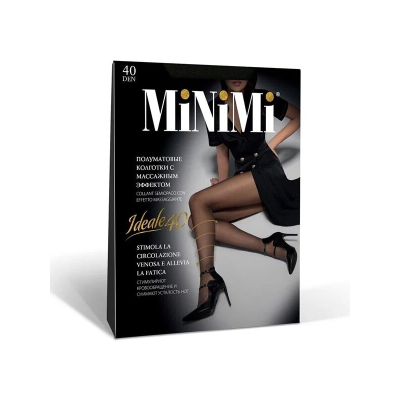 Колготки Minimi IDEALE 40 (утяжка по ноге)  Nero 5