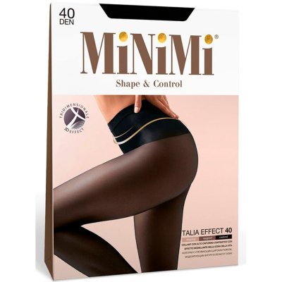 Колготки Minimi TALIA EFFECT 40 (утяжка талии) Nero 2