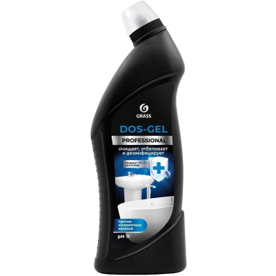 Чистящее средство для сантехники дезинфицирующее DOS GEL GRASS Professional 750мл 