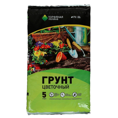 Грунт цветочный Торфяная поляна 5л