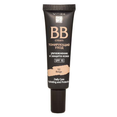 Крем для лица BIELITA Vitex ВВ  Beige тонирующий уход  SPF15 тон 52 30мл