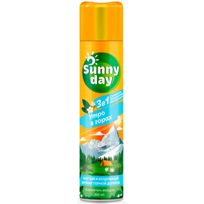 Освежитель воздуха Sunny day Утро в горах  300мл  
