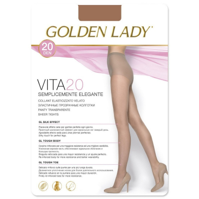 Колготки GOLDEN LADY VITA 20 4 Daino