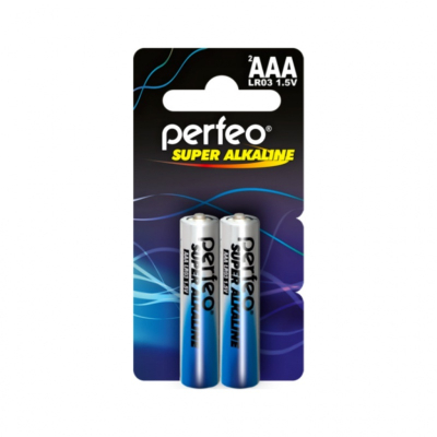 Батарейки Perfeo LR03 Super Alkaline блистер 2шт