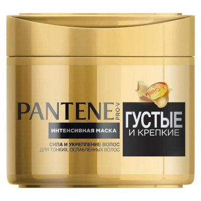 Маска для волос PANTENE Густые и крепкие 300мл 
