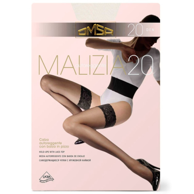 Чулки Omsa MALIZIA 20 Bianco 4