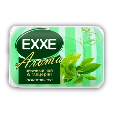 Мыло туалетное EXXE 1+1 Зеленый чай 90гр 