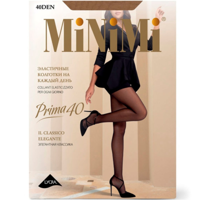 Колготки Minimi PRIMA 40 шортики Caramello 3
