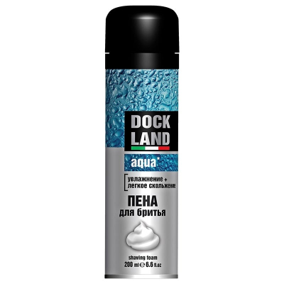 Пена для бритья DOCK LAND AQUA 200мл