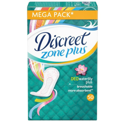 Прокладки Discreet Водная лилия Мультиформа Трио 52шт 