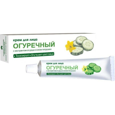 Крем для лица Невская косметика Огуречный освежающий 40мл 