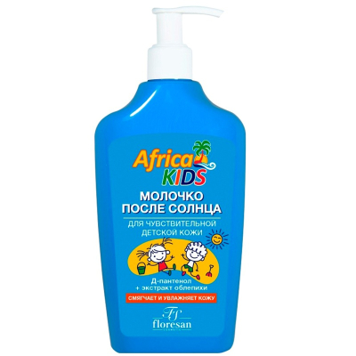 Молочко защита от солнца floresan Africa Kids SPF20 200мл Ф-408
