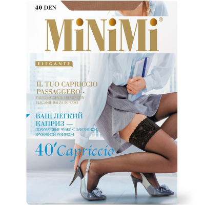 Чулки Minimi CAPRICCIO 40 Daino 5(XL)