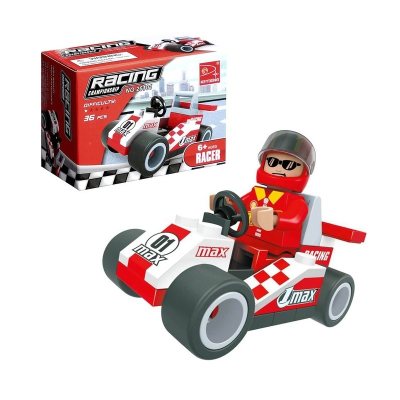 Игрушка Конструктор Гонка 36деталей 460630