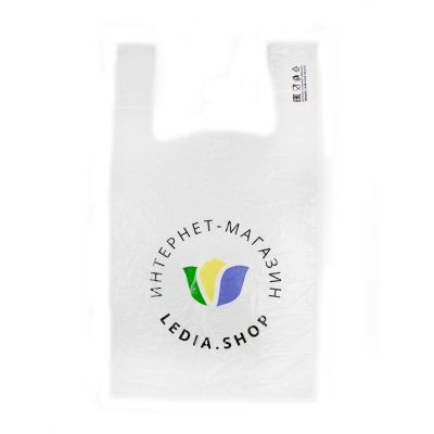Пакет майка Ledia Shop 28+14*50 (15) 4+0 