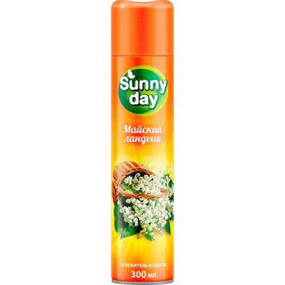 Освежитель воздуха Sunny day Майский ландыш  300мл  