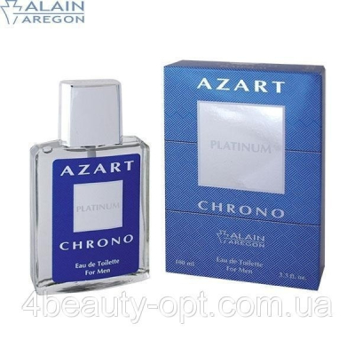 Туалетная вода мужская AZART CHRONO PLATINUM 100мл 