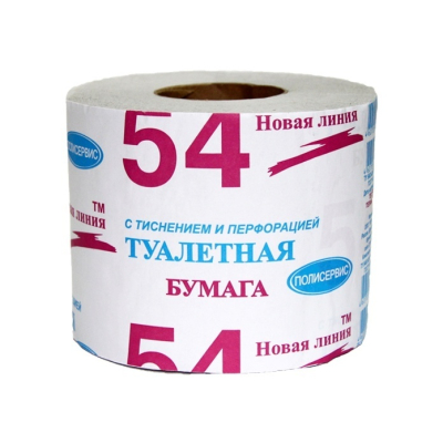 Туалетная бумага  втулка Новая линия-54 