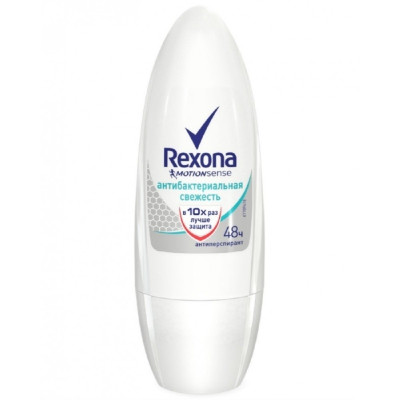 Дезодорант шариковый Rexona Антибактериальная свежесть 50мл 