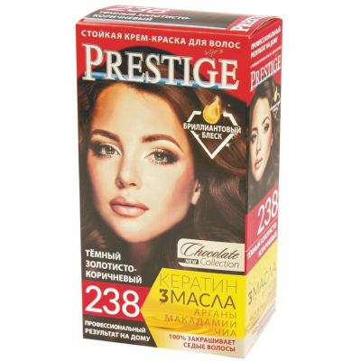 Краска PRESTIGE 238 темный золотисто-коричневый 