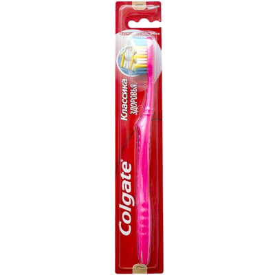 Зубная щетка Colgate Классика Здоровья Средняя 