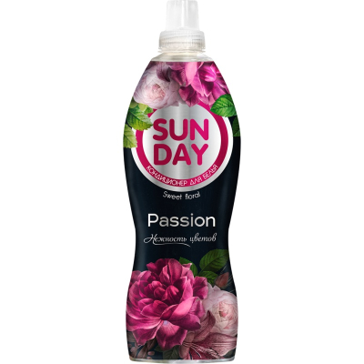 Кондиционер для белья SUNDAY sweet floral Passion 1000 мл