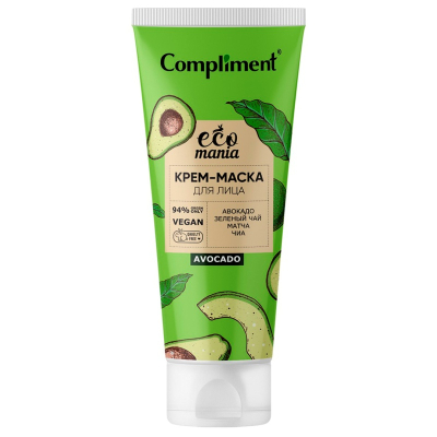Крем-маска для лица Compliment Ecomania 130мл 
