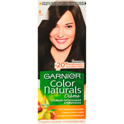 Краска GARNIER ColoR Naturals 4 каштан