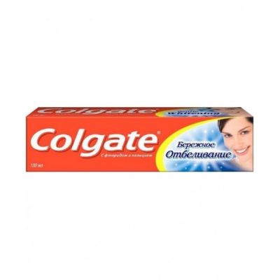 Зубная паста Colgate Бережное отбеливание 100мл