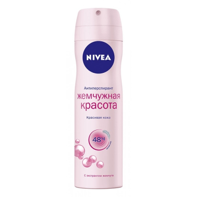 Дезодорант спрей NIVEA женский Жемчужная красота 150мл 