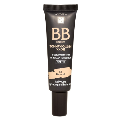 Крем для лица BIELITA Vitex ВВ Natural тонирующий уход  SPF15 тон 51 30мл 
